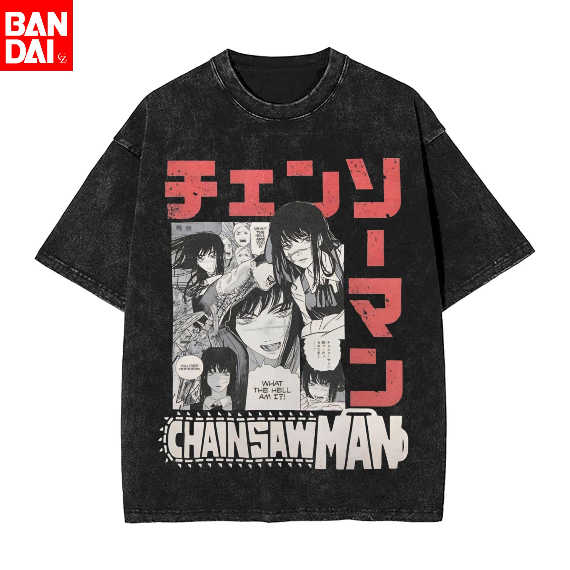 Streetwear Brand Hats - Anime Chainsaw Man Yoru T Shirt