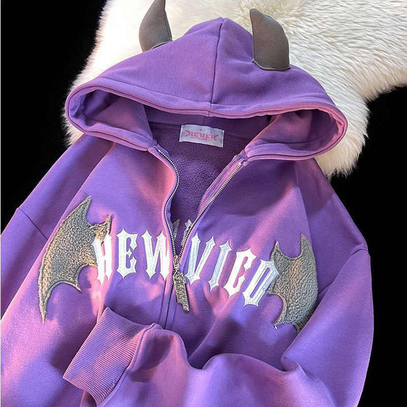 Streetwear Clothing Brand - Hip Hop Dark Bat Wing Devil