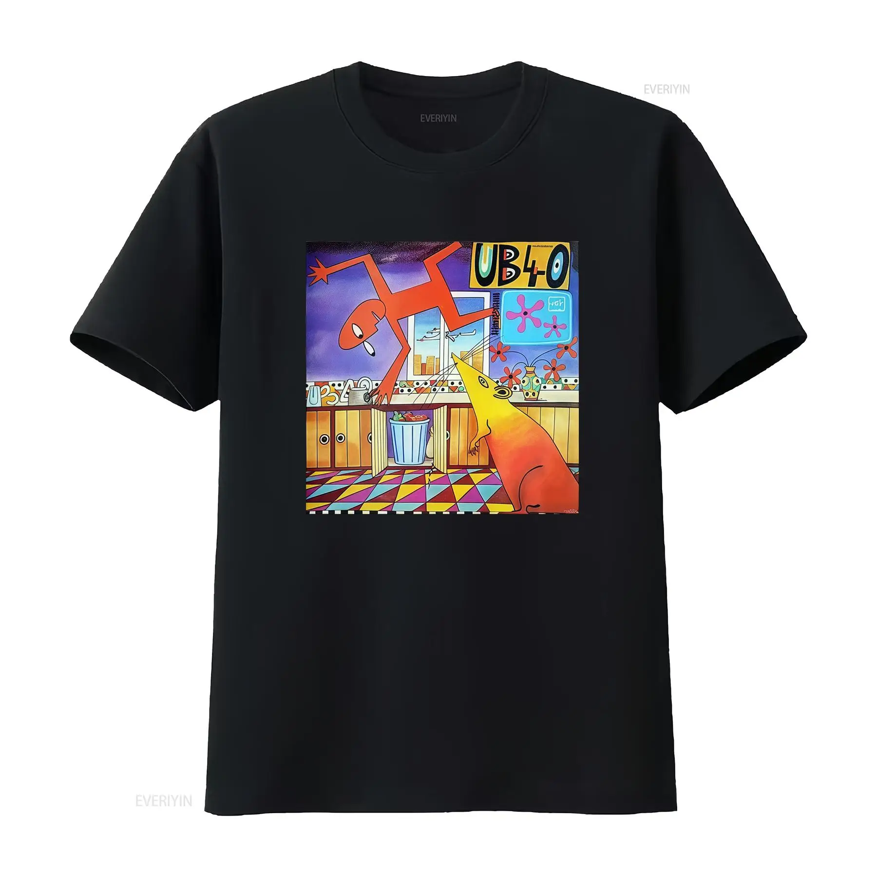 UB40 Rat In The Kitchen T Shir - Streetwear Brand Graphic Designer 评论和价格