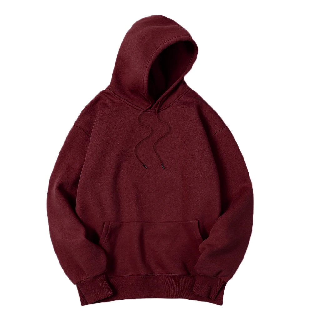 Men's Solid Color Hooded Sweat - Streetwear Clothing Brands 评论和价格
