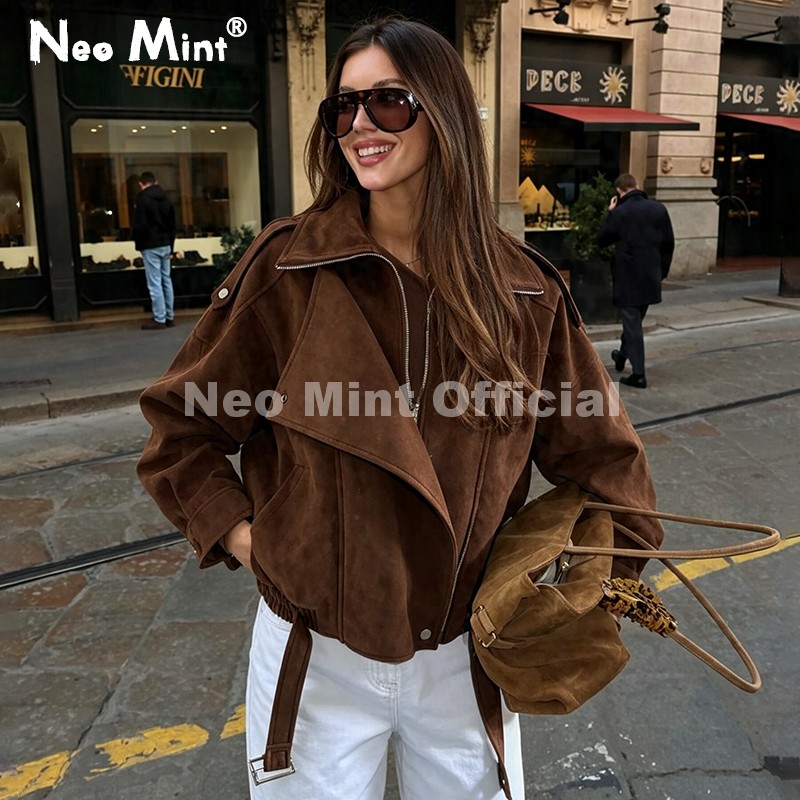 Neo Mint Autumn New Brown Over - Streetwear Girl Brand 评论和价格