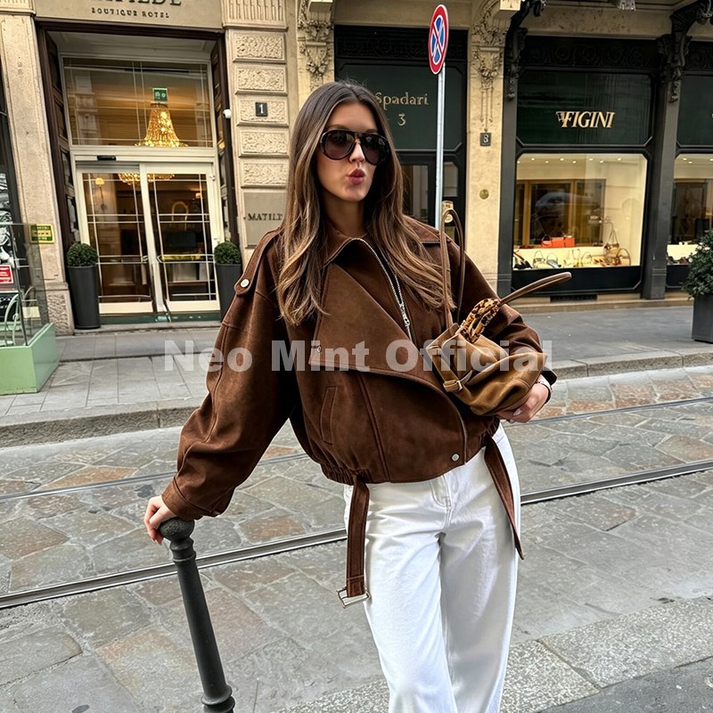 Neo Mint Autumn New Brown Over - Streetwear Girl Brand 评论和价格