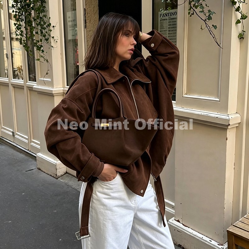 Neo Mint Autumn New Brown Over - Streetwear Girl Brand 评论和价格