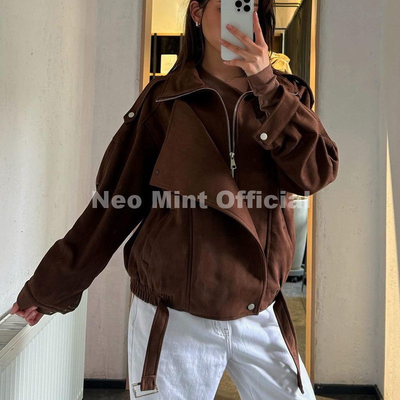 Neo Mint Autumn New Brown Over - Streetwear Girl Brand 评论和价格