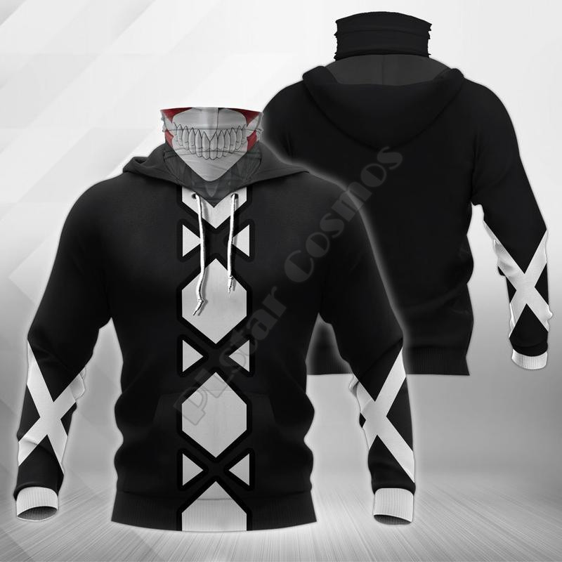 Police Skull 3D Printed Hoodie - Streetwear Clothing Brand 评论和价格