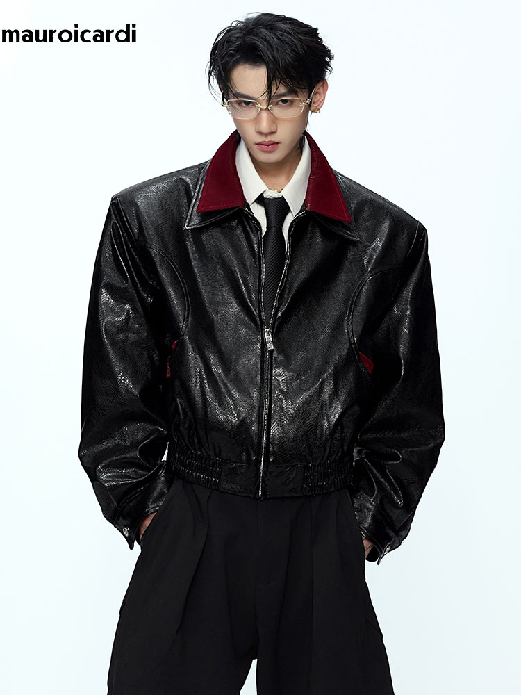 Mauroicardi Spring Autumn Patc - Streetwear Clothing Brands 评论和价格