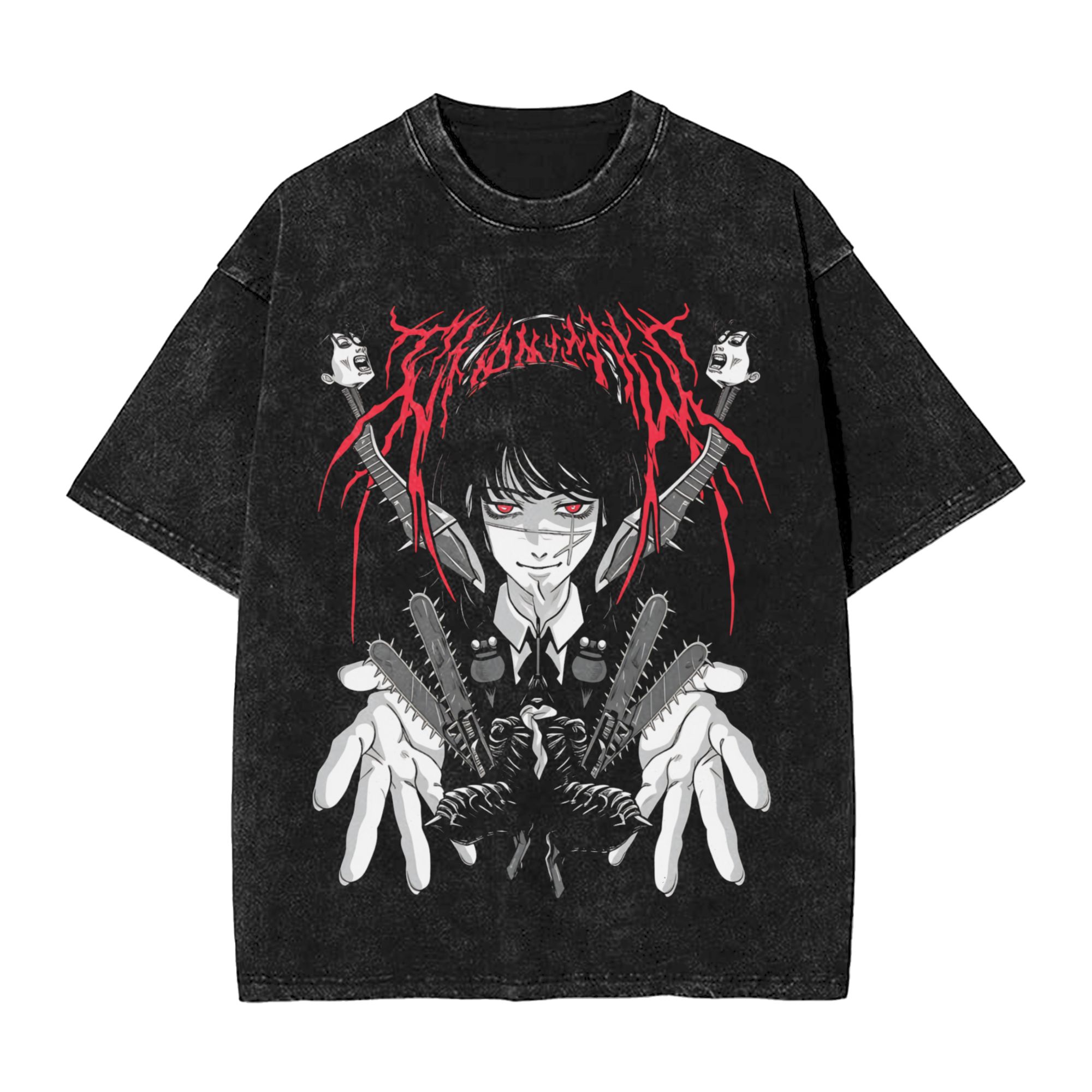 Anime Chainsaw Man Yoru T Shir - Streetwear Brand Hats 评论和价格