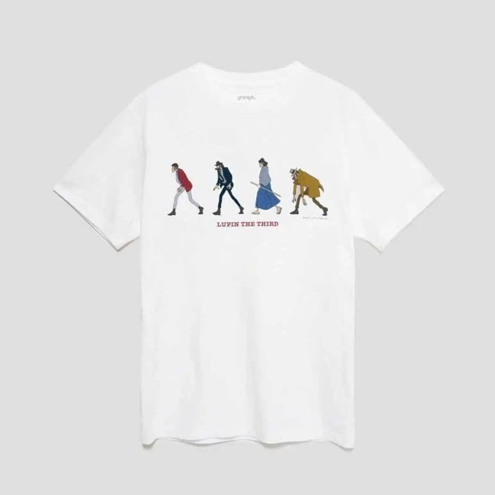 Graniph Lupin III T Shirt Größ - Streetwear Clothing Brands 评论和价格