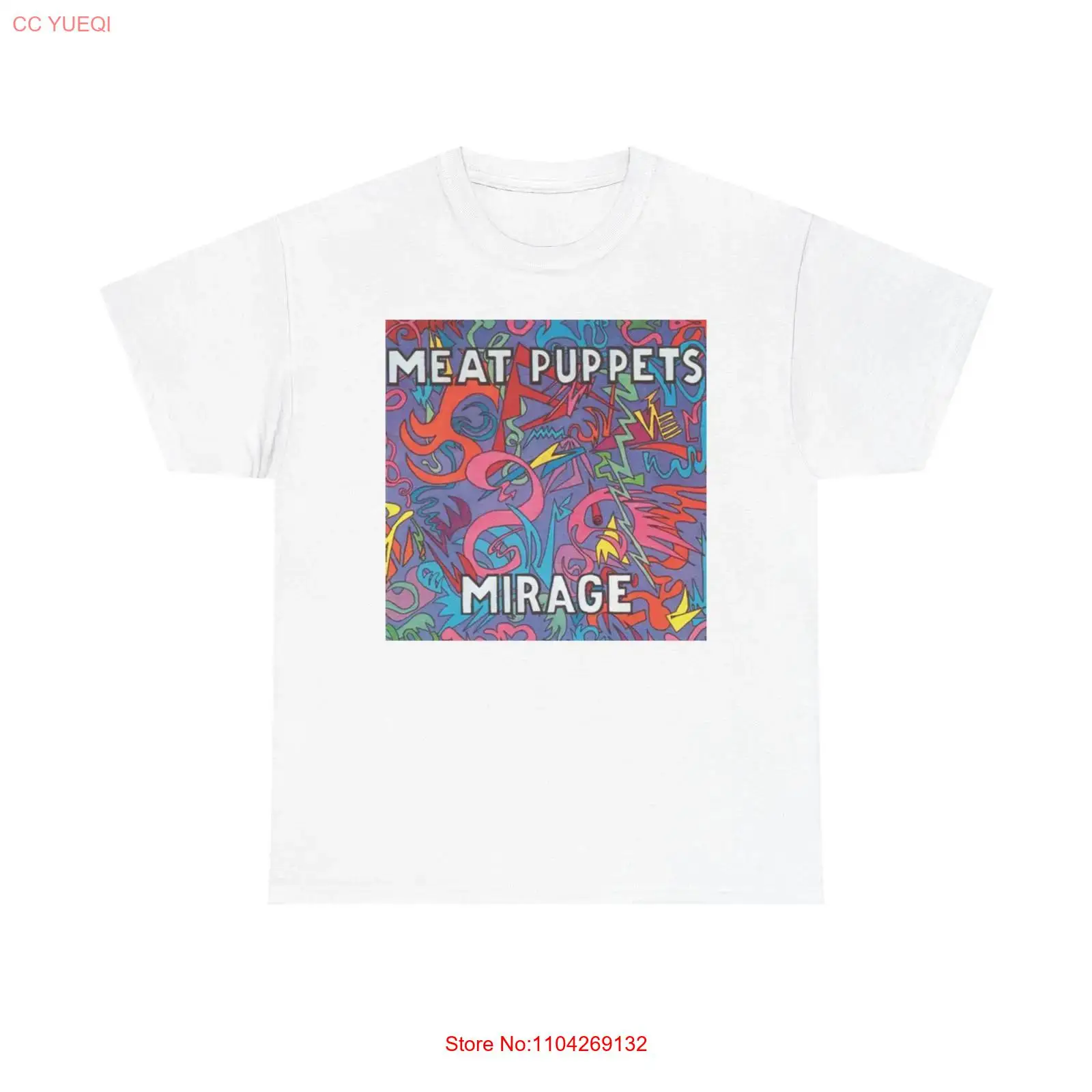 Meat Puppets Mirage T Shirt He - Streetwear Brand Graphic Designer 评论和价格