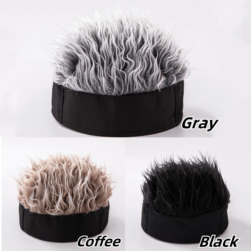 Synthetic Wig Short Hair Beani - Streetwear Brand Hats 评论和价格